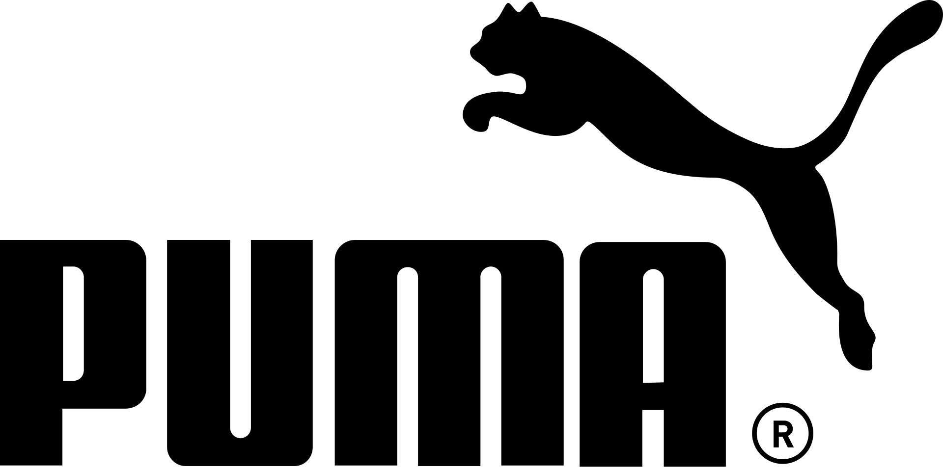 Puma logo black